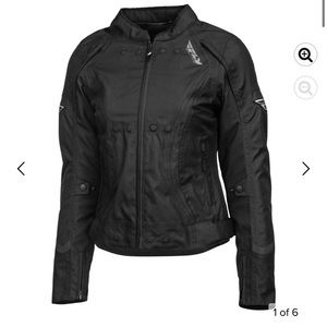 Women’s Fly Street Racing Butane Jacket - Black, Medium